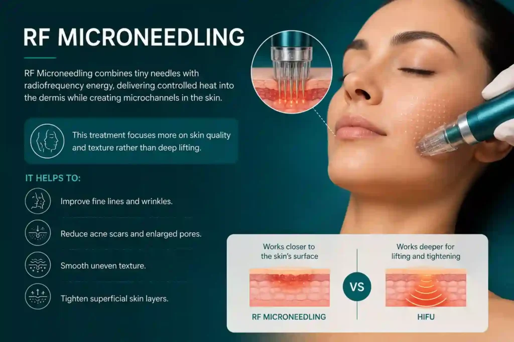 What Does RF Microneedling Do That HIFU Alone Cannot Sunninghill