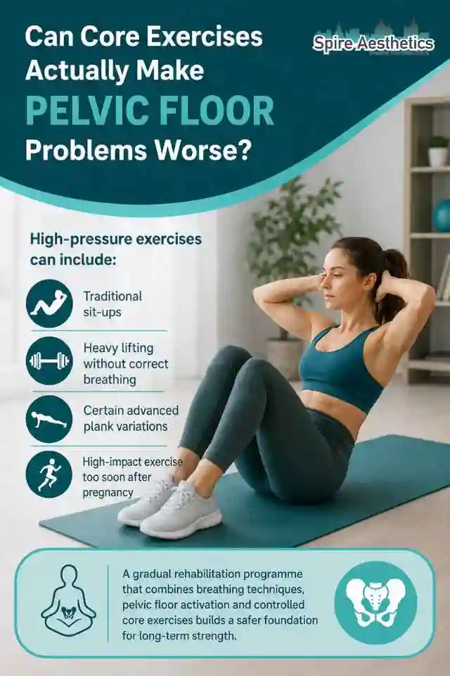 Can Strengthening Your Core Alone Actually Make Pelvic Floor Problems Worse Sunninghill?